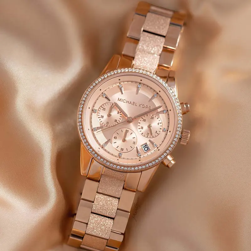 Michael Kors Ritz Chronograph Ladies Watch | MK6598